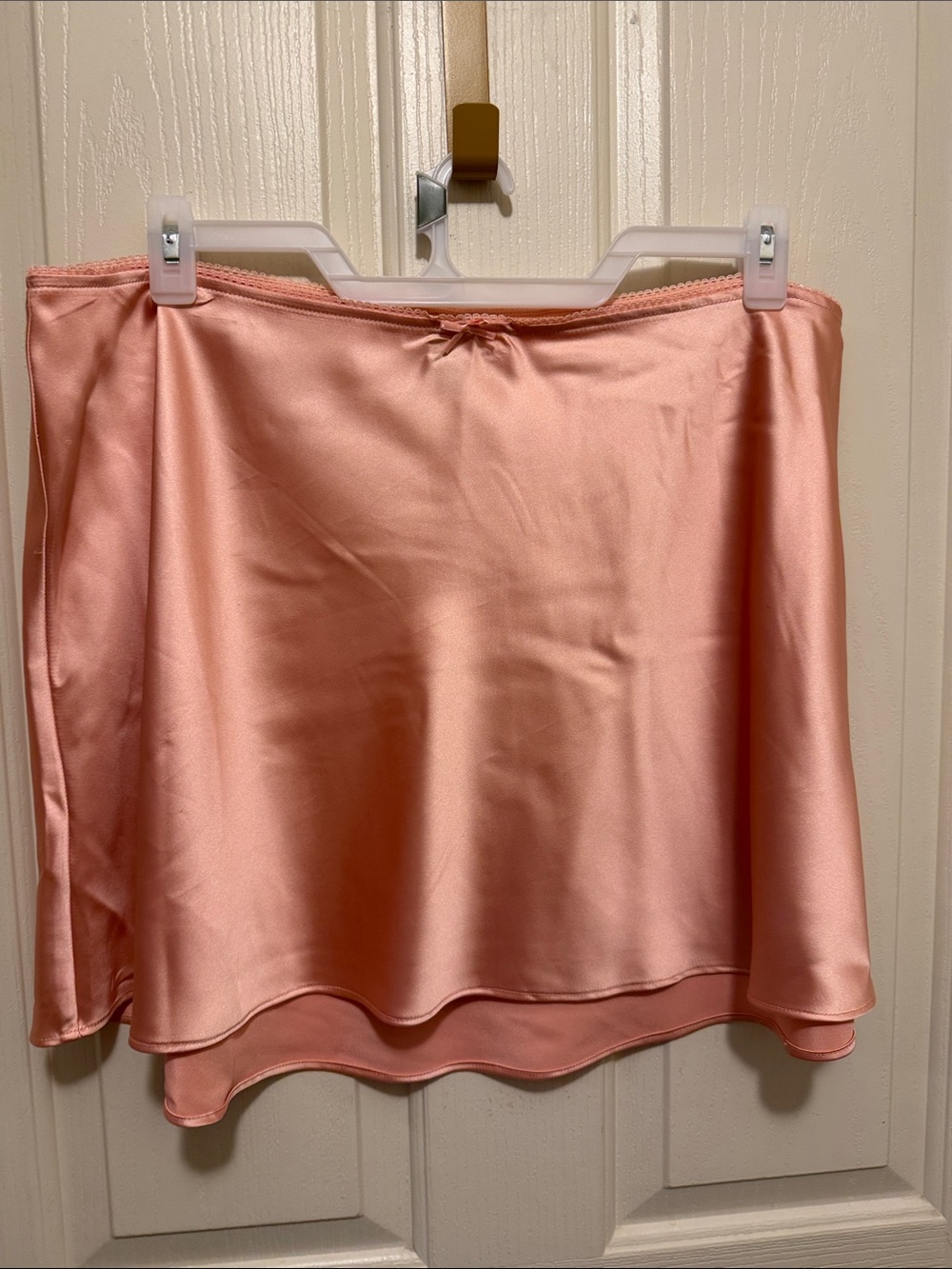 wild fable Peachy Pink Satin Skirt